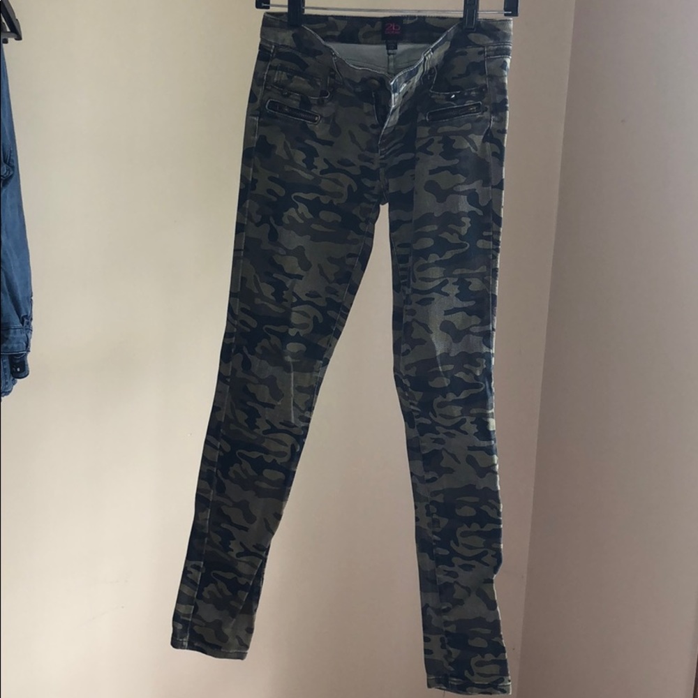 Camo Jeans from 2b by bebe